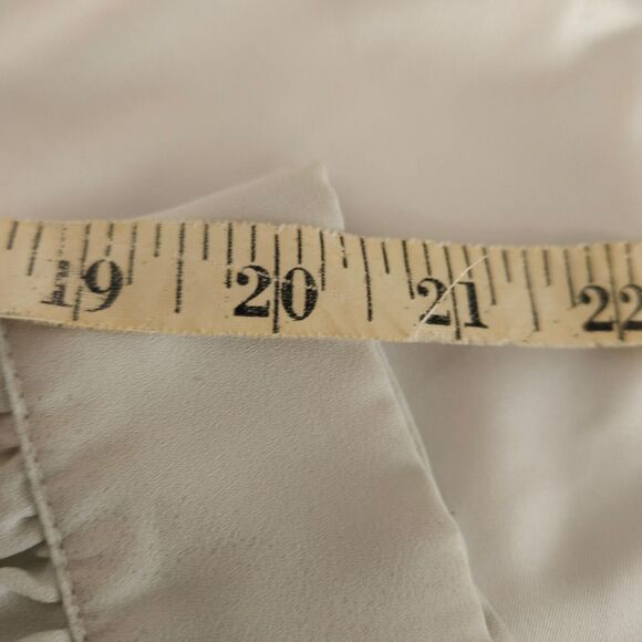 Adrianna Papell Women’s 1X Gray V-neck Layered Sweater Vest And Blouse - Picture 6 of 7